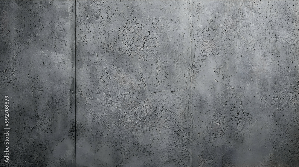 Aufkleber a detailed close-up of a textured concrete wall with subtle variations in shade, creating a rough an