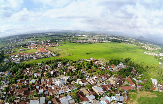 Aerial Photograpy - Nature and Real estate of Sounth Sulawesi Indonesia