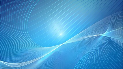 abstract blue background with waves