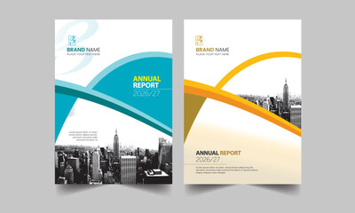 Annual Report Cover Design Update Template 