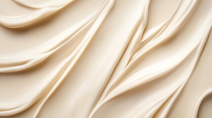 Obraz premium 白いクリームのテクスチャ