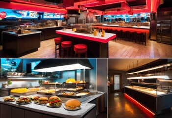 exploring visual differences plated fast food homemade meals comparative webinar experience, appetizing, artistic, plating, presentation, culinary