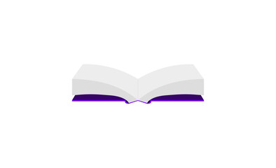 Open Book Purple Color