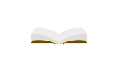 Open Book Yellow Color