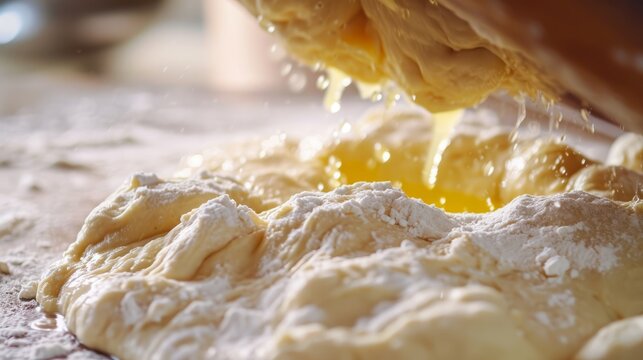 "Flour Power: The Essential Technique of Kneading for Baking Mastery"