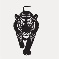  animal vector and Tiger head vector illustration