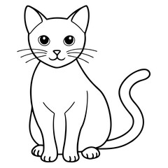 Cat Vector Design Illustration