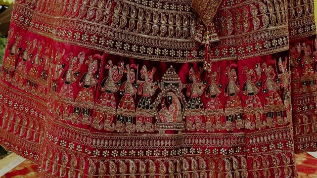 bridal dress and makup