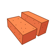 Building Material Bricks Illustration