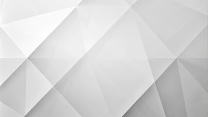 3d square background texture with low-poly triangular surface. Abstract Triangle with white Background.  The background is made of paper and has a 3D effect. low-poly banner. 3D design template

