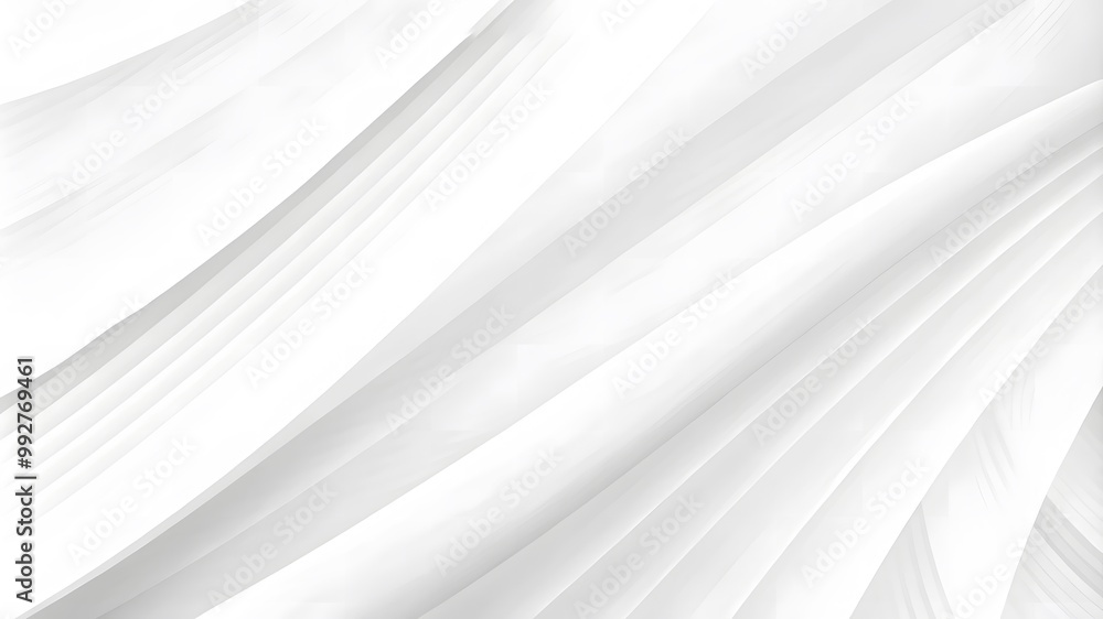 Poster abstract 3d curve white background with gold sparkle with copy space for text. luxury style template