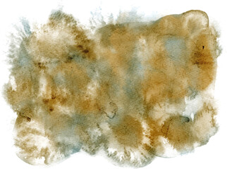 abstract brown green watercolor background