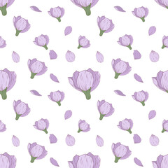 Abstract banner frame background. Purple flowers background vector illustration,Blossom plants, branches,art print for beauty, fashion and natural products,card,paper,present, event,slide,banner.