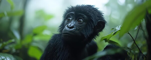Obraz premium Wildlife monitoring in protected areas, conservation projects, species preservation