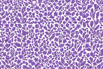 Vintage floral damask pattern seamless wallpaper vector illustration