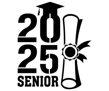 Senior 2025  Svg,Class of 2025, Graduation,Senior,Class Senior,Cheer Mom ,Senior 2025 