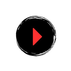 red play button icon