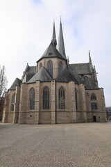 Historische Kirche in der Altstadt von Wesel in Nordrhein-Westfalen