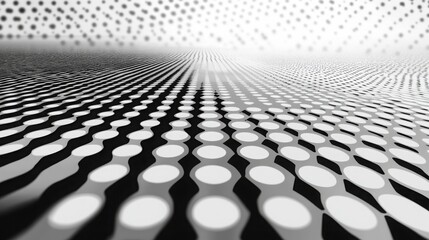 Obraz premium Halftone black and white comic book background