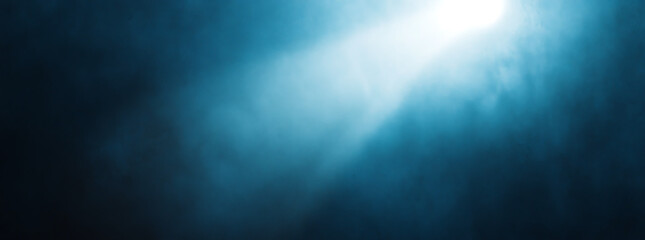 Fototapeta premium A gradient of deep blue to light blue