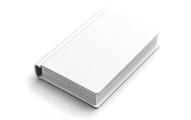 Pocket Diary white mockup on a white background