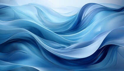 抽象的な水と布のブレンド Abstract Water and Fabric Blend