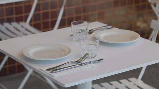 Restaurant Table at Currumbin Beach