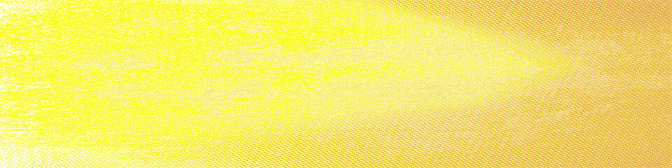 Yellow abstract widescreen panorama background with blank space for Your text or image, usable for social media, story, banner, poster, Ads, events, party, celebration, and various design works