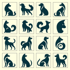 Husky Domestic Dog Silhouette