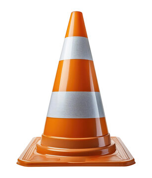 recommend clip art: Orange Traffic Cone Isolated on Transparent Background.