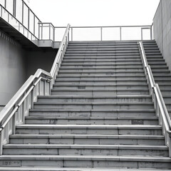 Fototapeta premium high stairs
