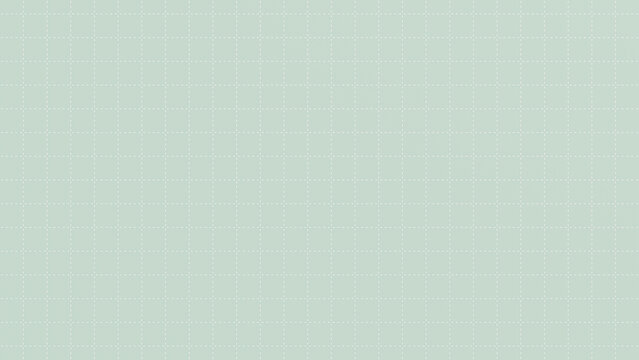 Mint Green Surface with White Dotted Grid &ndash; Soft and Modern Design