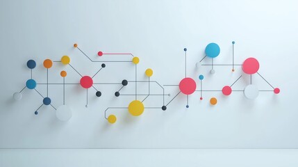 Minimalist Infographic of Customer Journey Analysis