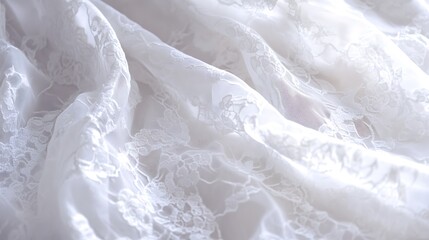 Obraz premium Close-up photo of lace fabric