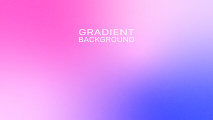 Colorful Gradient Background. Pink and Blue Color Blended. Pastel Rainbow. Grainy Noise Texture. Design for Social Media, Trendy, Vintage, Brochure, Banner