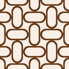 Seamless abstract geometric pattern. Vector Illustration