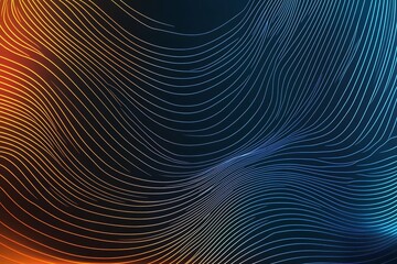Obraz premium 3d abstract wave pattern background. Generative AI