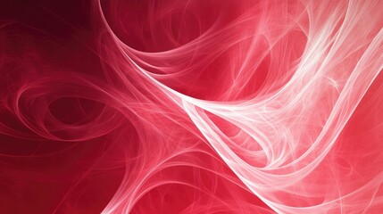 Obraz premium Red abstract fractal background with a faded edge