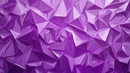 Obraz premium Abstract Purple Polygonal Mosaic Background for Innovative Design Templates