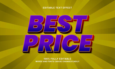best price editable text effects with a promo and discount theme