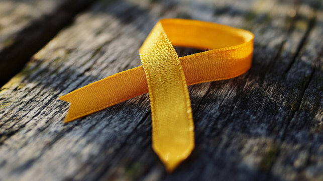 yellow ribbon A symbol of hope, waiting, and reunion.