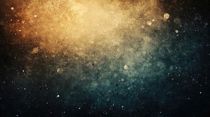 Obraz premium Vintage style background with dust particles and textured overlay on a dark canvas perfect for creating a retro design aesthetic