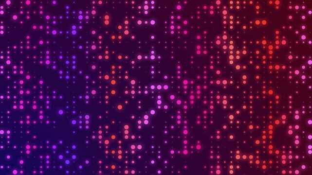 Colorful Dots Background VJ Loop