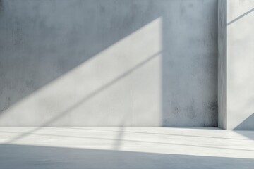 Gray concrete background with smooth surface for versatile purposes