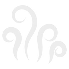 Curly Smoke Vector