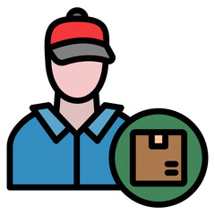 Deliveryman Icon