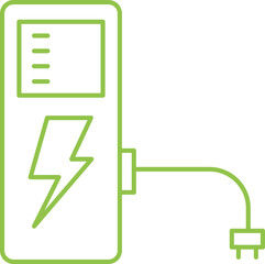 Electric Vehicle Icon