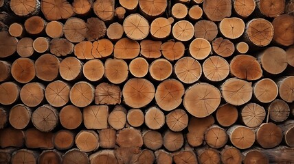 wood logs background