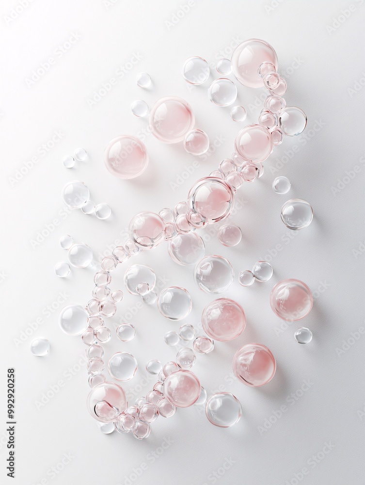 Poster oocytes placed next to a translucent dna strand, symbolizing how trauma might be transmitted across 