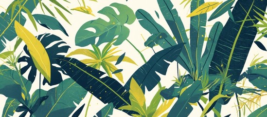 Artwork depicting botanical plants
